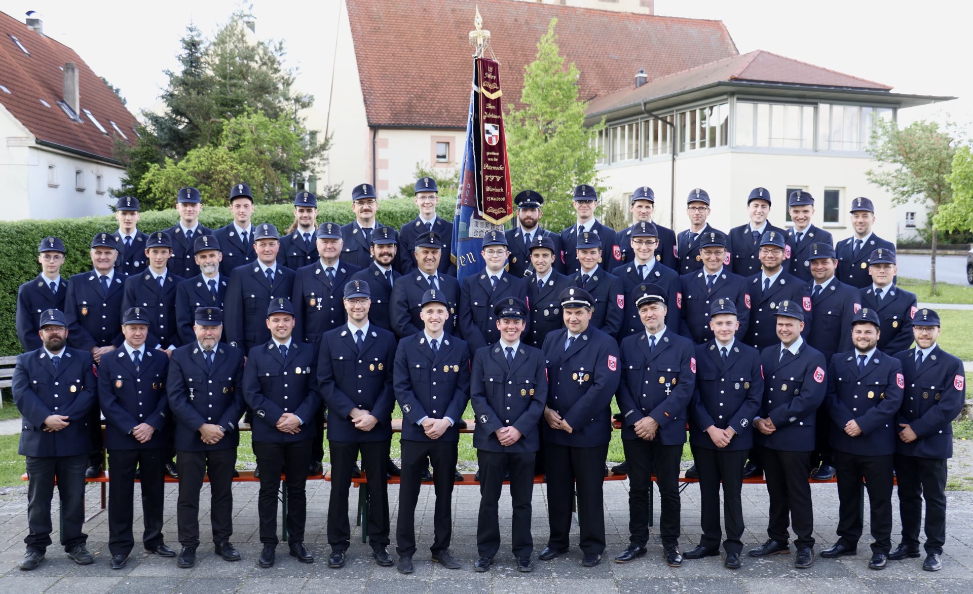 FFW Ehingen Wehr beim 150-jährigen Jubiläum