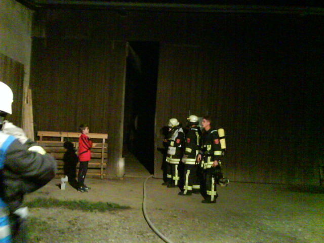 Übung im Rahmen der Brandschutzwoche 2011