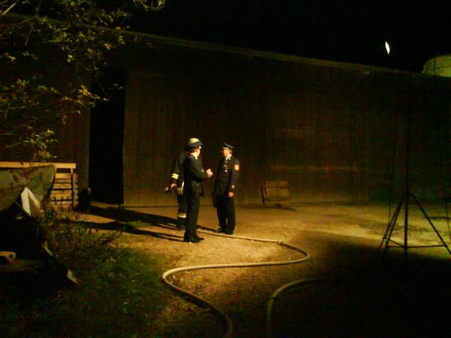 Übung im Rahmen der Brandschutzwoche 2011