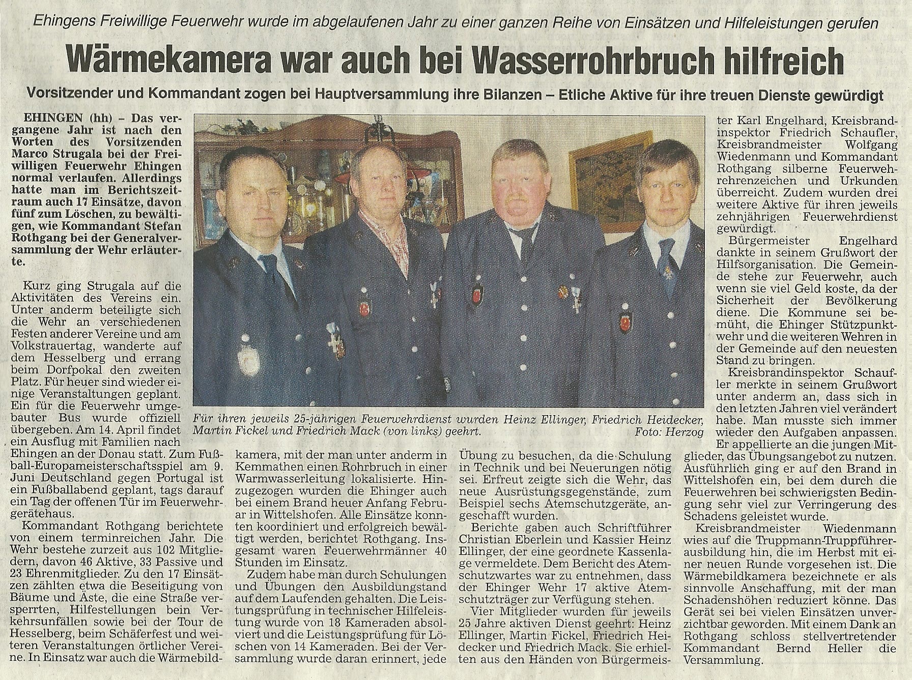 Generalversammlung 2012