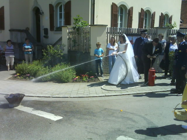 Hochzeit 1. Kommandant / FFW-Ehingen