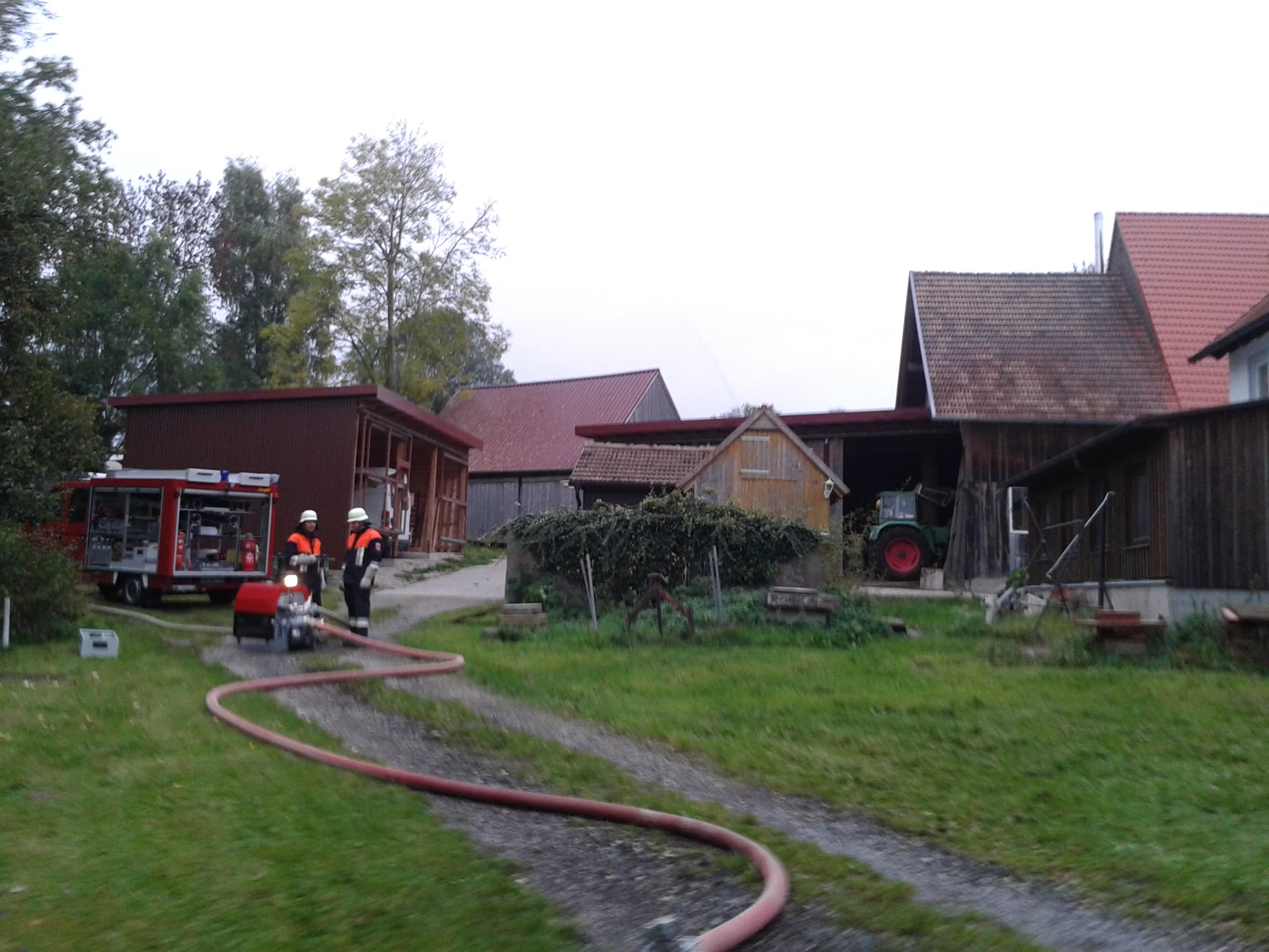 Übung im Rahmen der Brandschutzwoche 2013