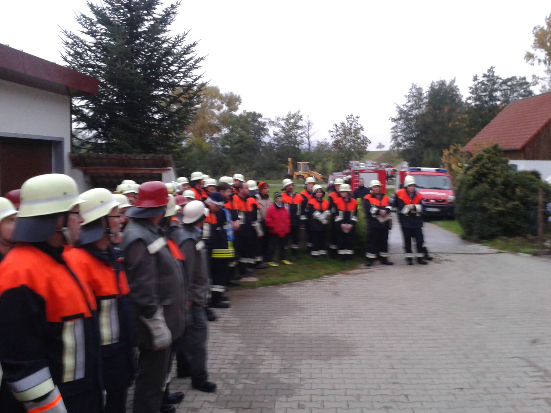 Übung im Rahmen der Brandschutzwoche 2013