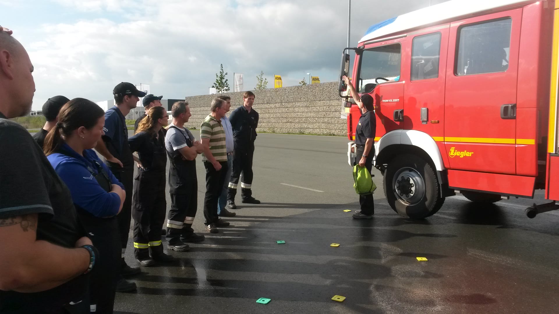 Fahrsicherheitstraining / Schlüsselfeld