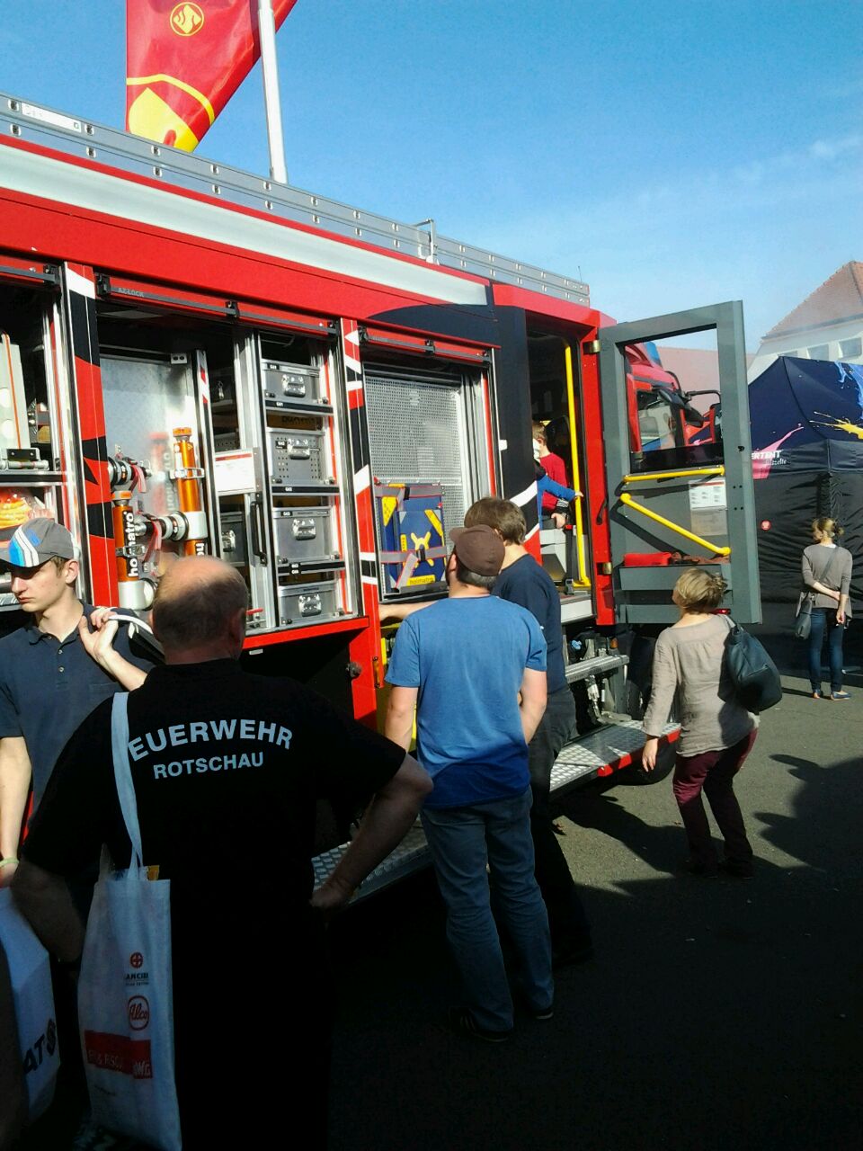 Besuch Messe 'Florian' in Dresden