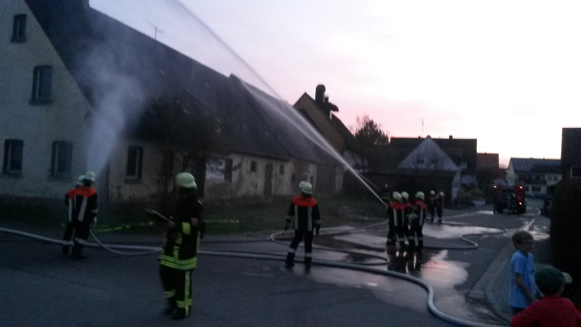 Übung gesamte Wehr