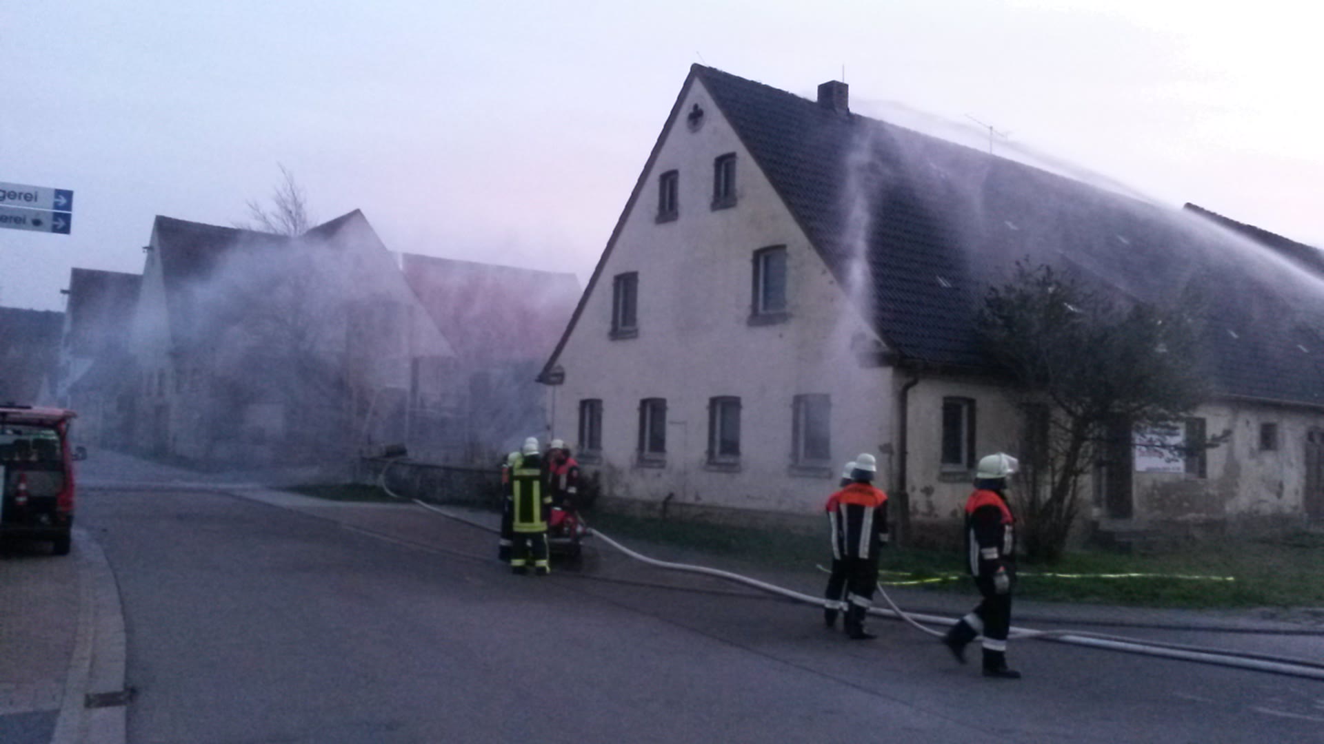 Übung gesamte Wehr