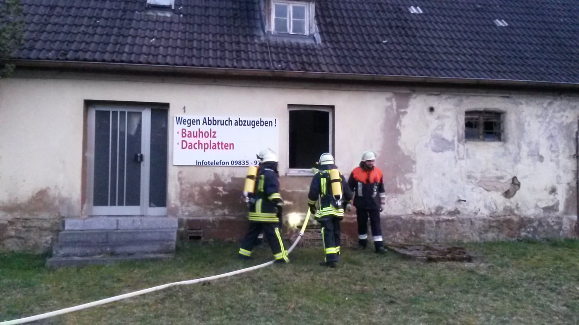 Übung gesamte Wehr