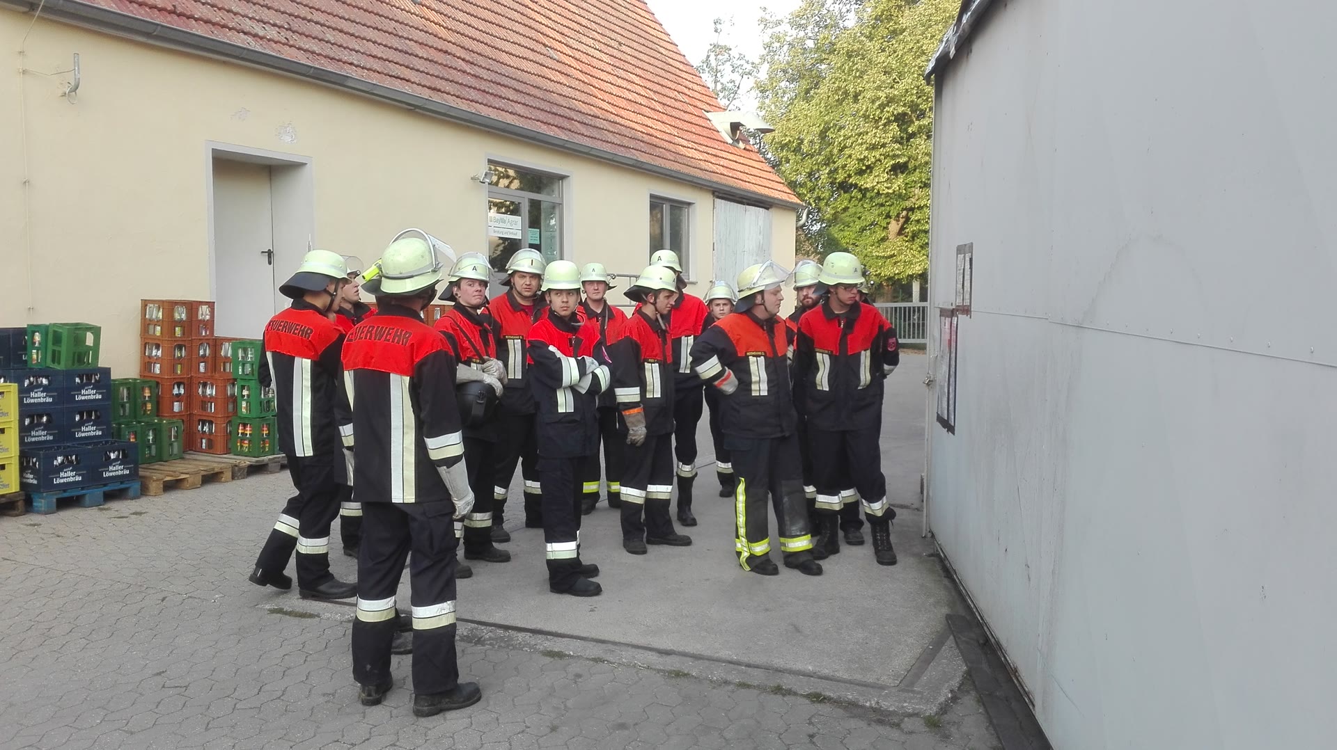 Übung für Atemschutzträger