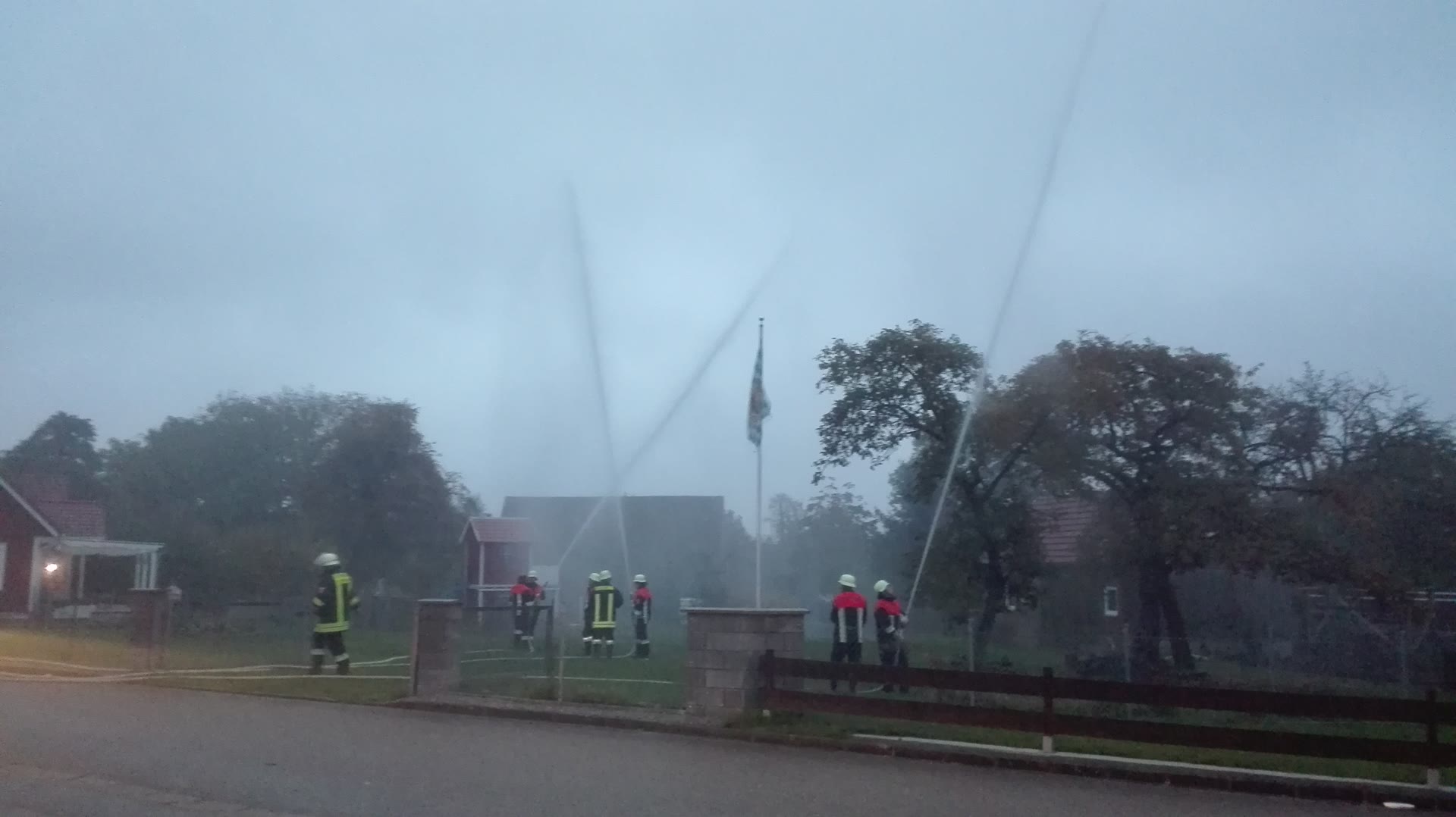 Übung im Rahmen der Brandschutzwoche 2015