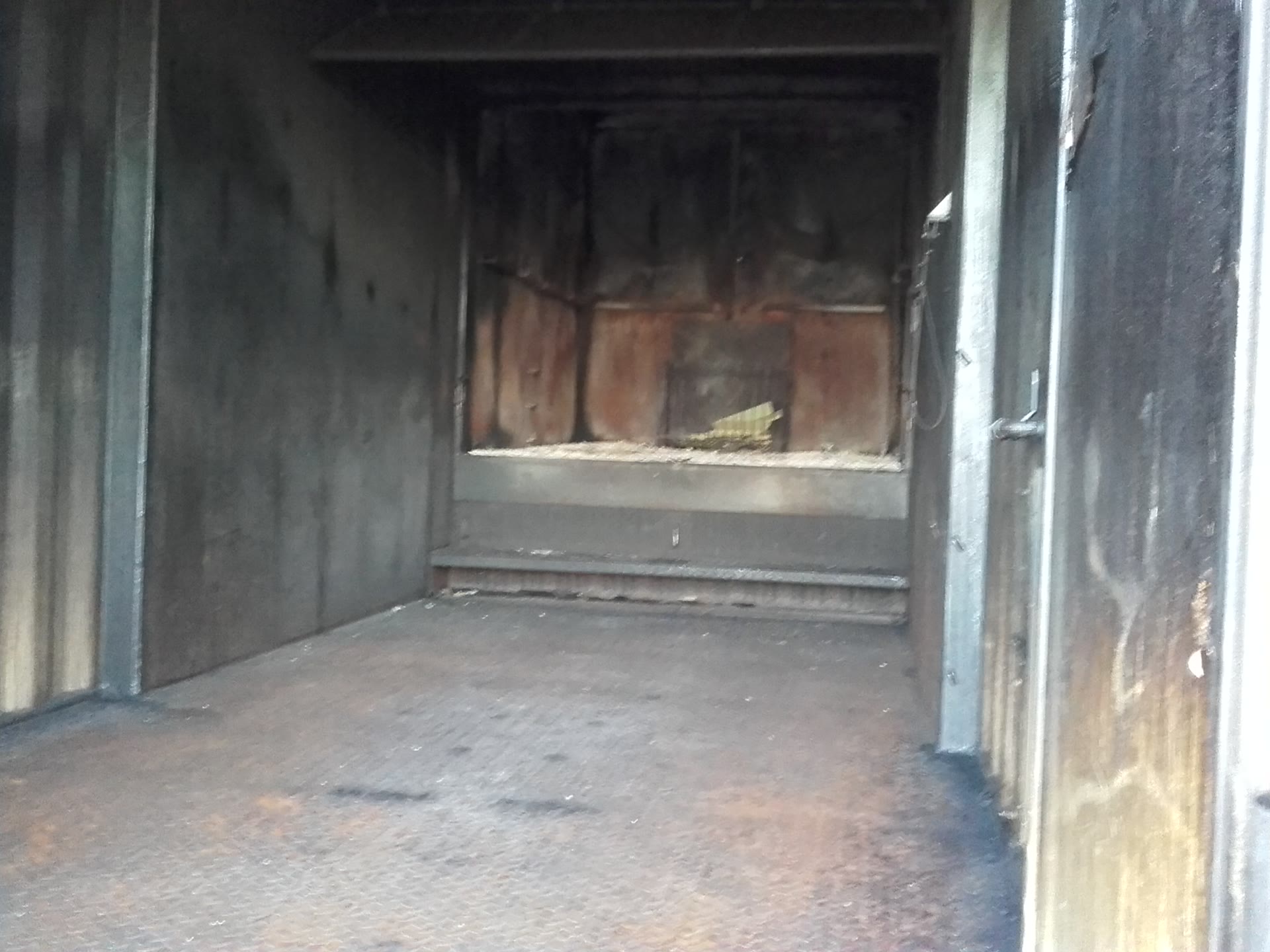 Übung / Brandcontainer in Schnelldorf