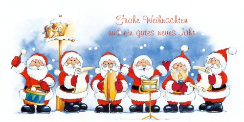 Frohe Weihnachten und einen guten Rutsch