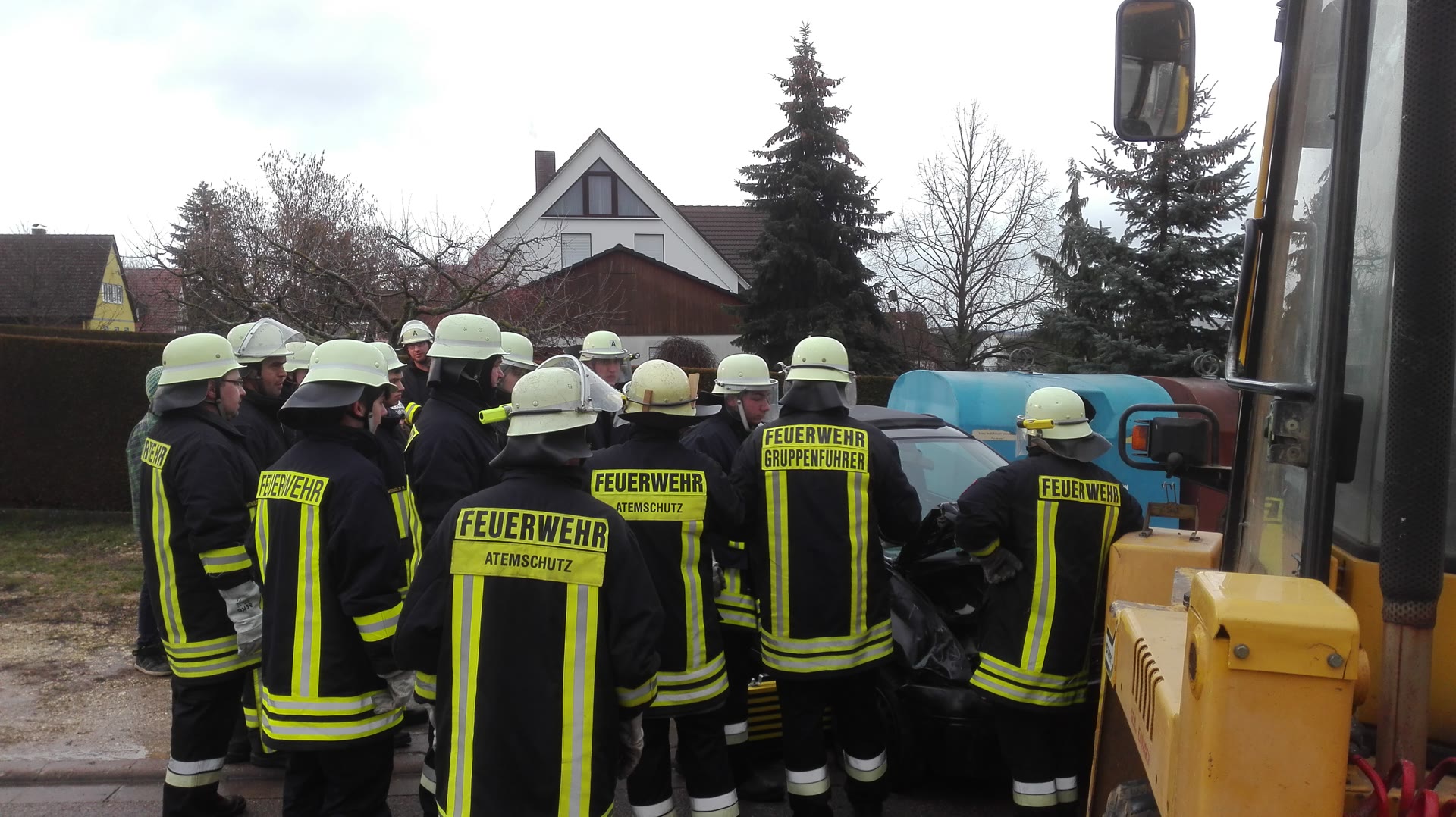 Übung gesamte Wehr