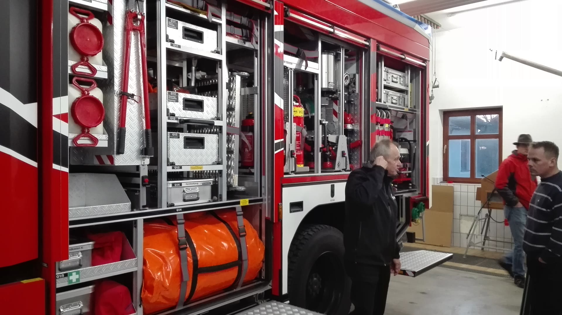 Fahrzeugvorführung HLF20 - Fa. Ziegler