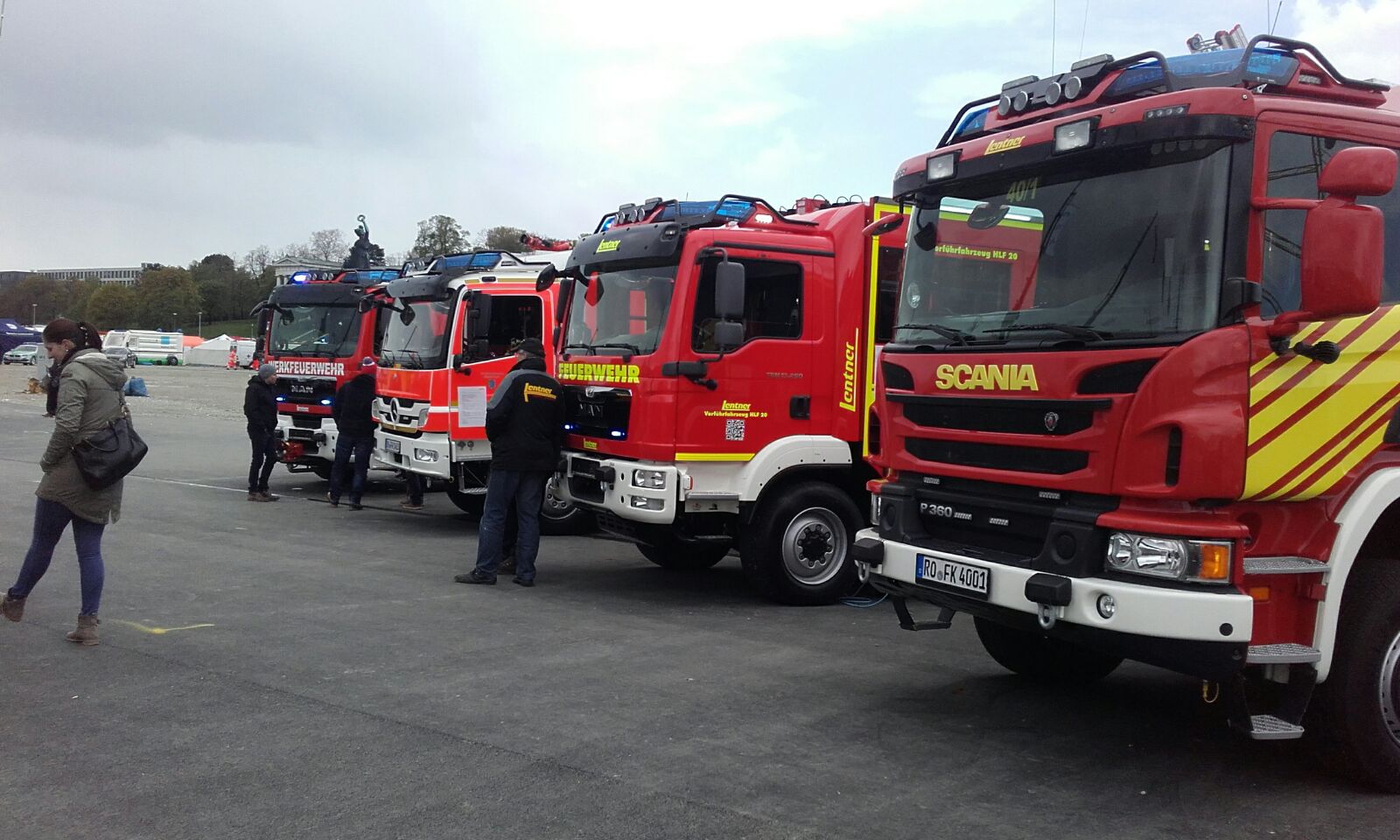 Besuch FIREFESTIVAL / 150 Jahre Feuerwehr München