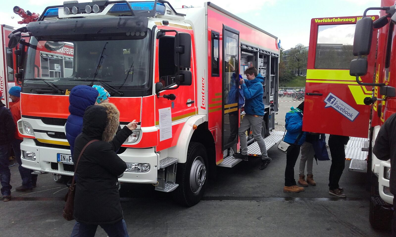Besuch FIREFESTIVAL / 150 Jahre Feuerwehr München