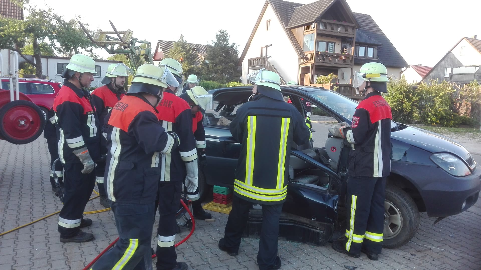 Vorführung technisches Gerät - Fa. HOLMATOR