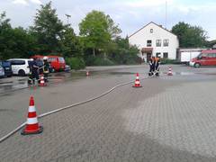 Übung / Brandhaus US-Army