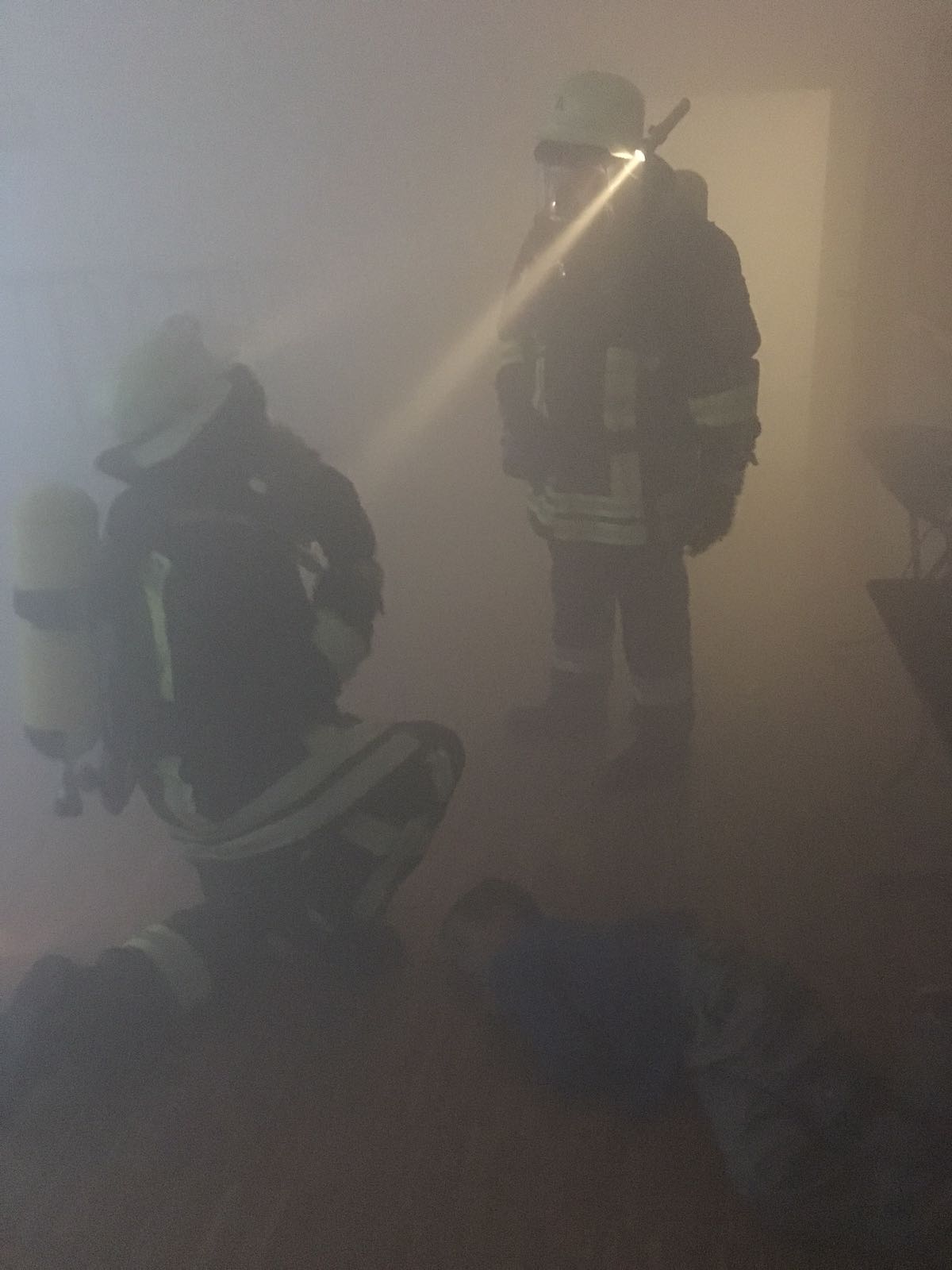 Übung im Rahmen der Brandschutzwoche 2016