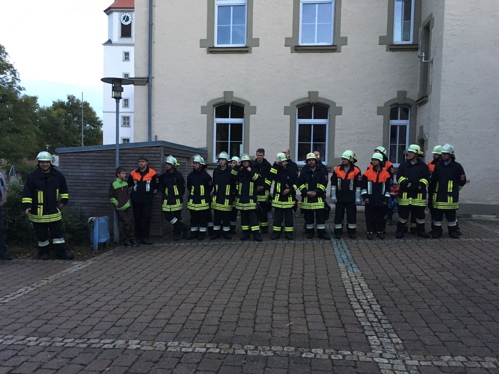 Übung im Rahmen der Brandschutzwoche 2016