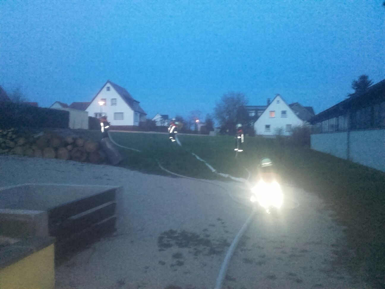 Übung gesamte Wehr