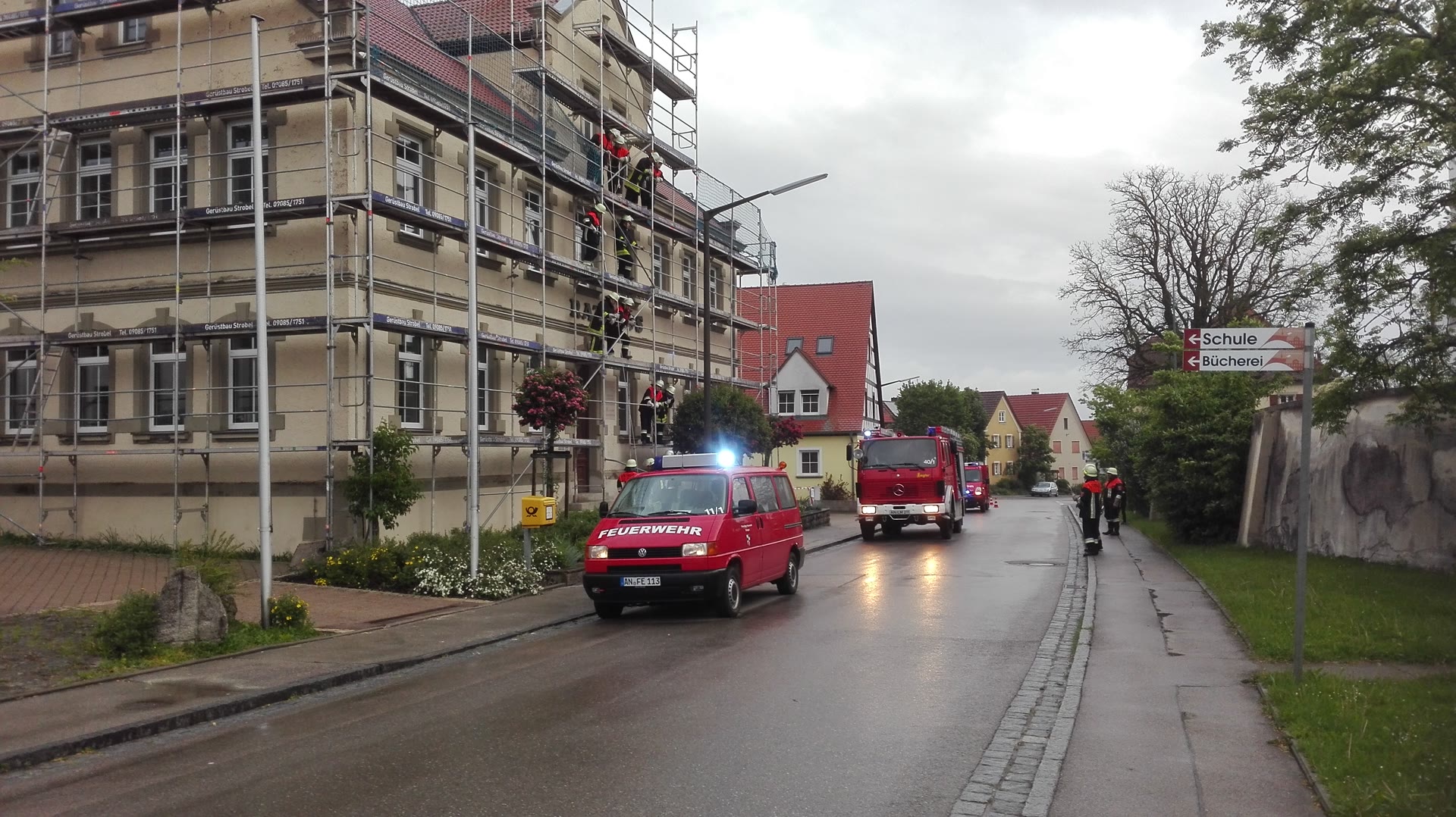 Übung gesamte Wehr