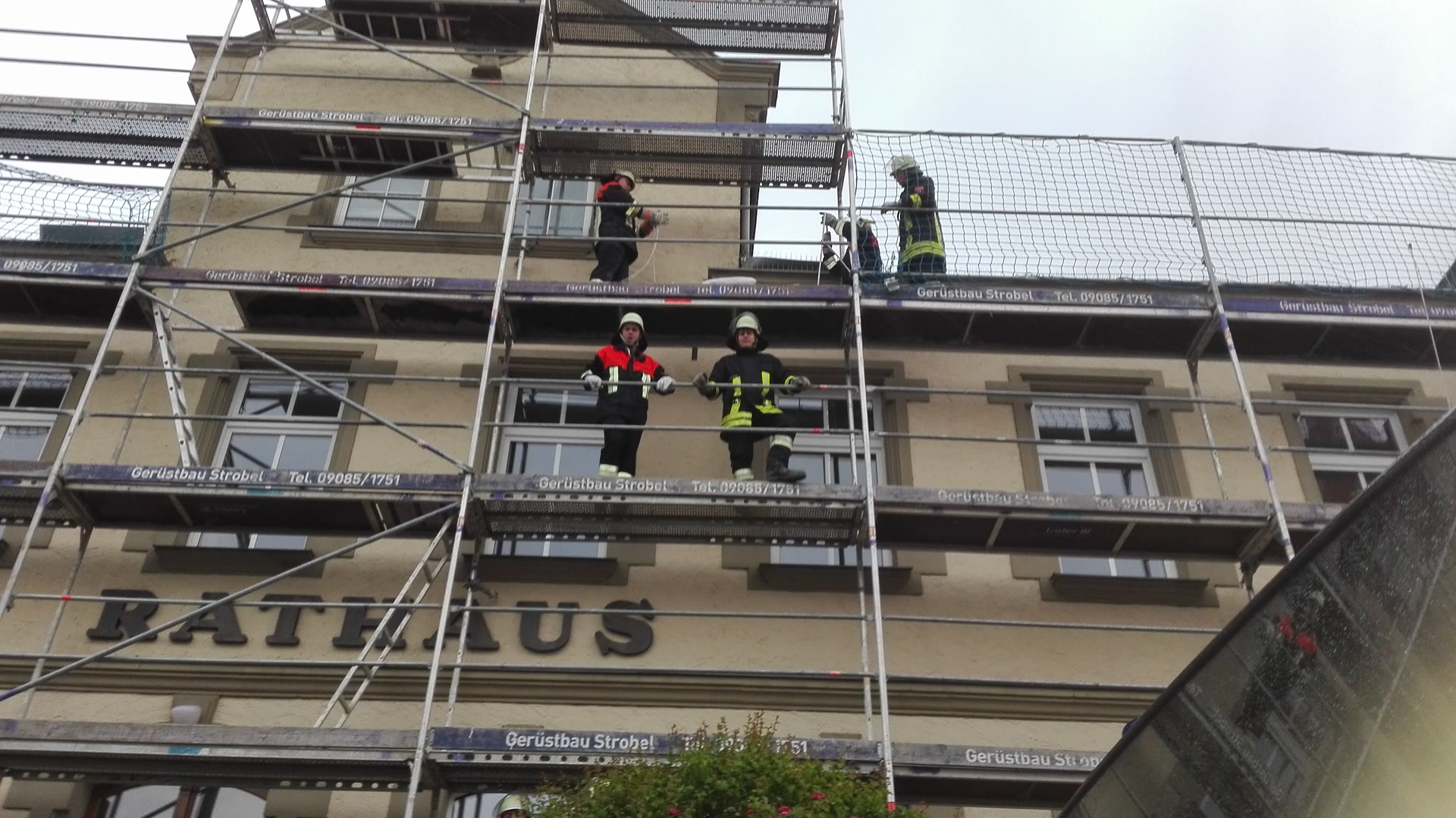 Übung gesamte Wehr