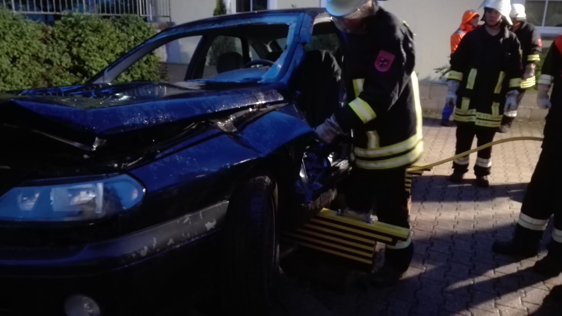 Übung gesamte Wehr