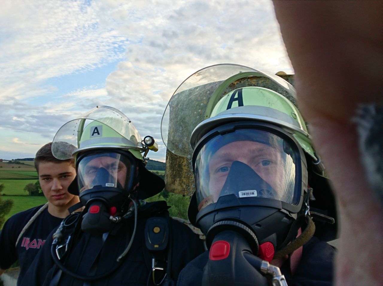 Übung im Rahmen der Brandschutzwoche 2017