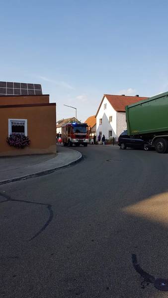 Übung Brandschutzwoche / Großlellenfeld
