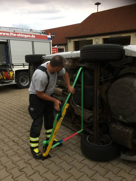 Unterweisung technisches Gerät durch Firma Weber