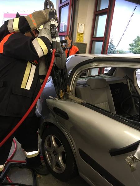 Unterweisung technisches Gerät durch Firma Weber