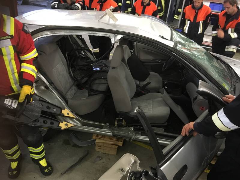 Unterweisung technisches Gerät durch Firma Weber