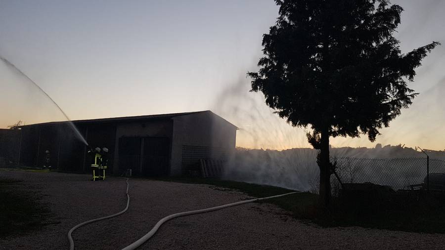 Übung im Rahmen der Brandschutzwoche 2018