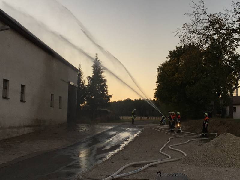 Übung im Rahmen der Brandschutzwoche 2018