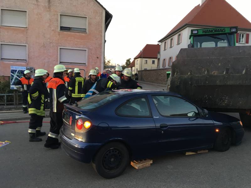 Übung im Rahmen der Brandschutzwoche 2018
