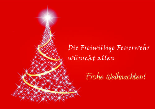 Frohe Weihnachten und einen guten Rutsch