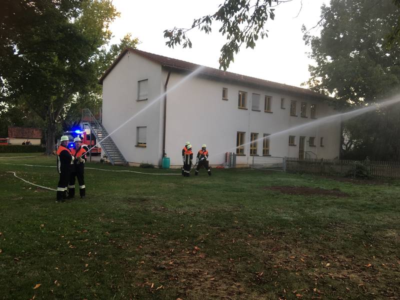 Übung im Rahmen der Brandschutzwoche 2019