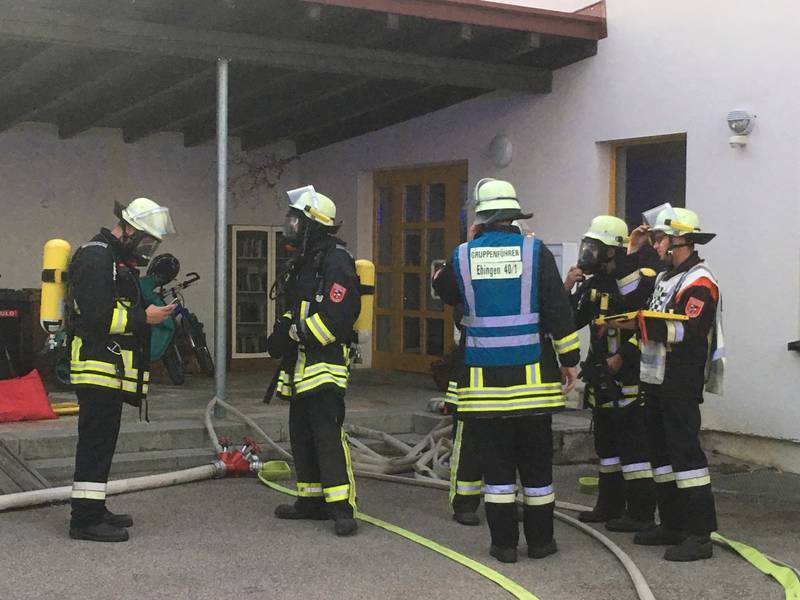 Übung im Rahmen der Brandschutzwoche 2019