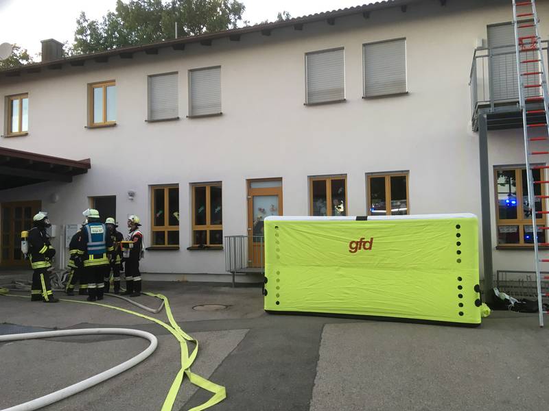 Übung im Rahmen der Brandschutzwoche 2019