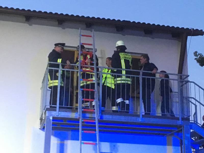 Übung im Rahmen der Brandschutzwoche 2019
