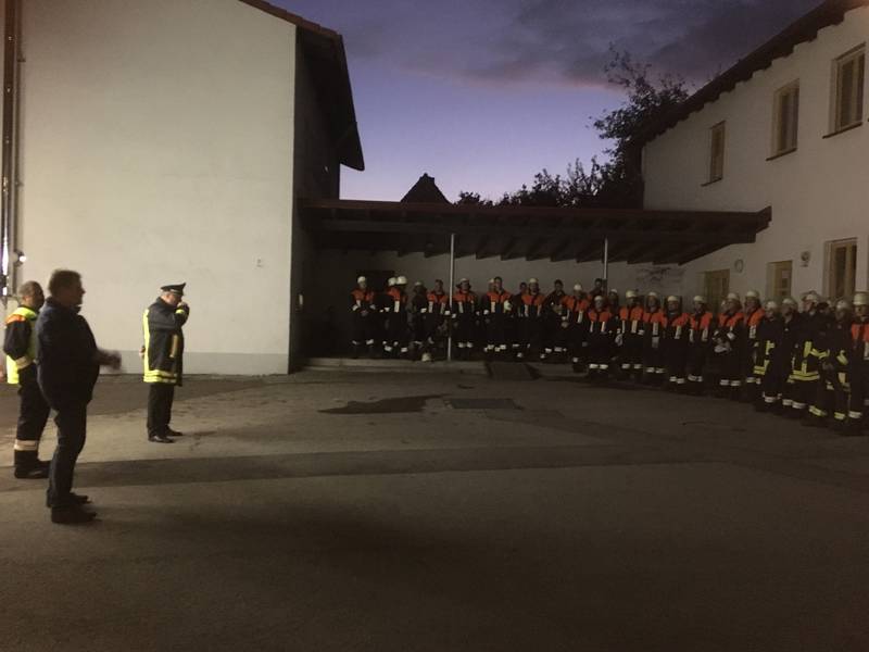 Übung im Rahmen der Brandschutzwoche 2019