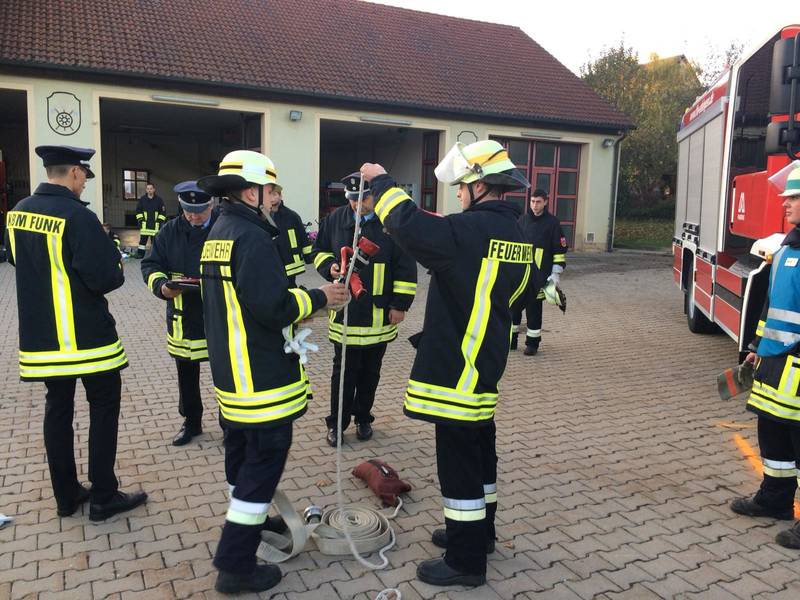 Leistungsabzeichen 'Die Gruppe im Löscheinsatz'