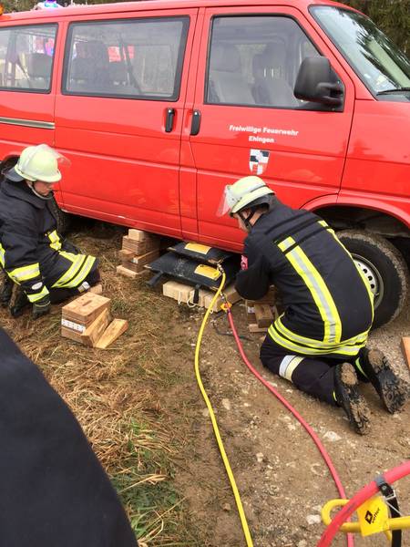 Übung gesamte Wehr