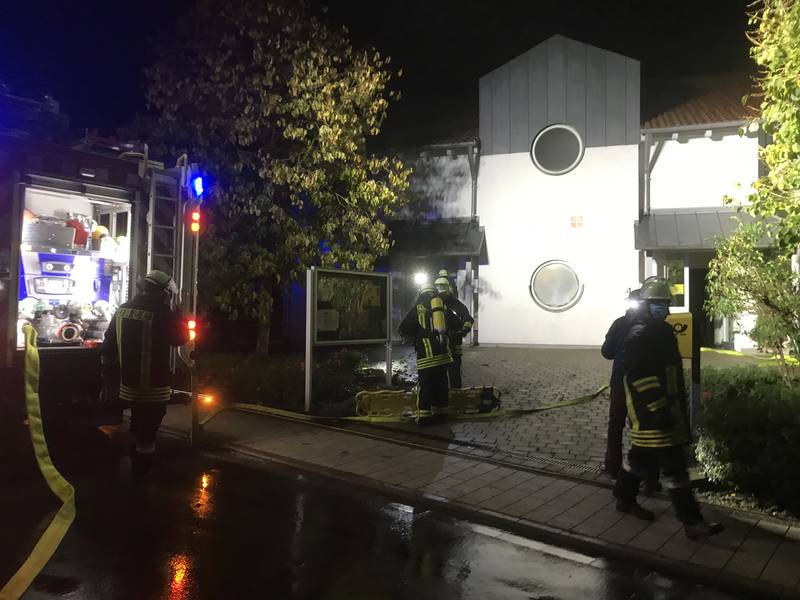 Übung gesamte Wehr / Ehingen Diakoniehaus