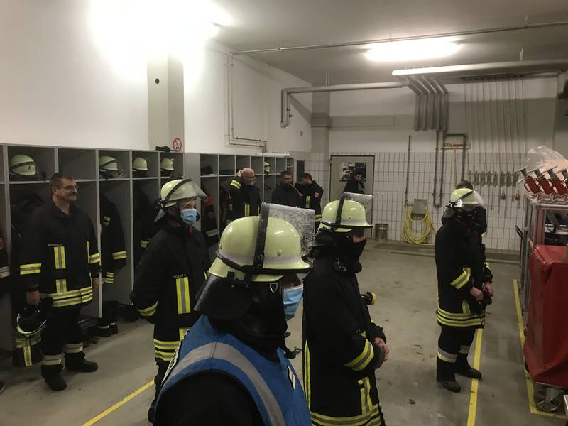 Übung gesamte Wehr / Ehingen Diakoniehaus