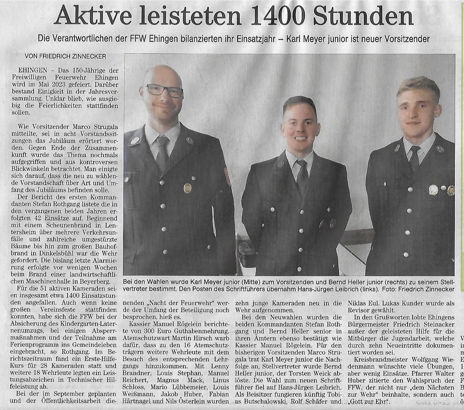 Generalversammlung 2022