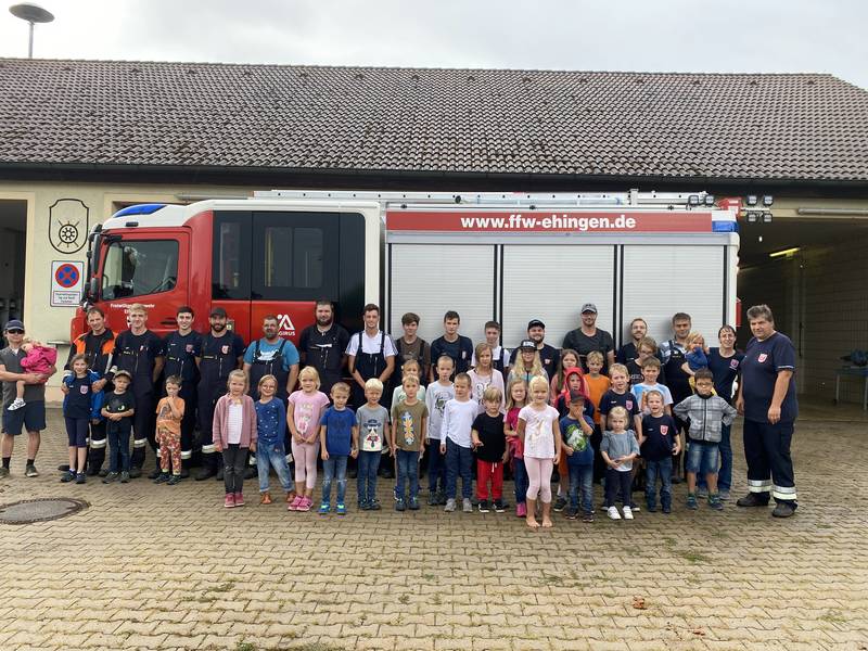 Ferienprogramm bei der Feuerwehr 2022
