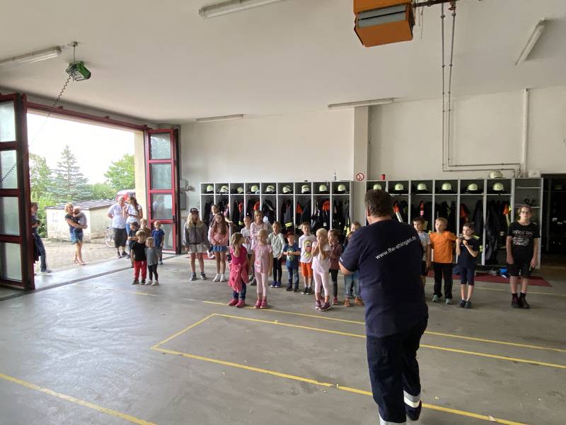 Ferienprogramm bei der Feuerwehr 2022