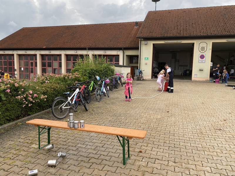 Ferienprogramm bei der Feuerwehr 2022